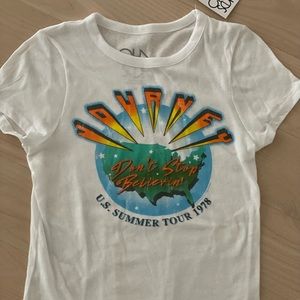 Chaser NWT Journey Band T Shirt